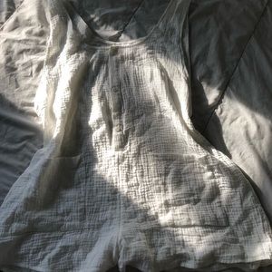 white overall coverup